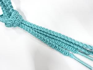 未使用品　正絹　手組帯締め